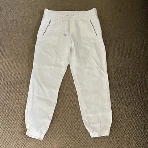 Athleta linen joggers